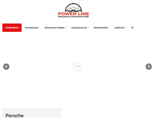 Tablet Screenshot of power-line-restauration.de